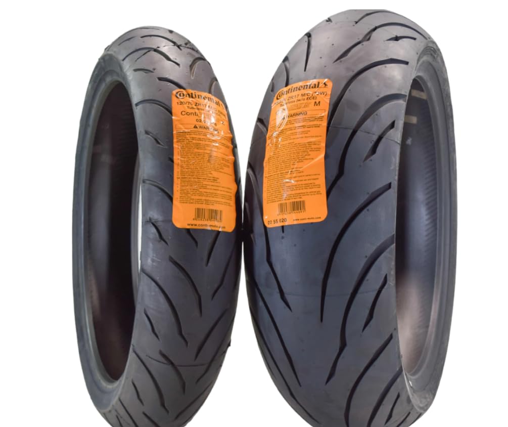 Amazon.com: Continental Conti Motion 120/70ZR17 Front and 180